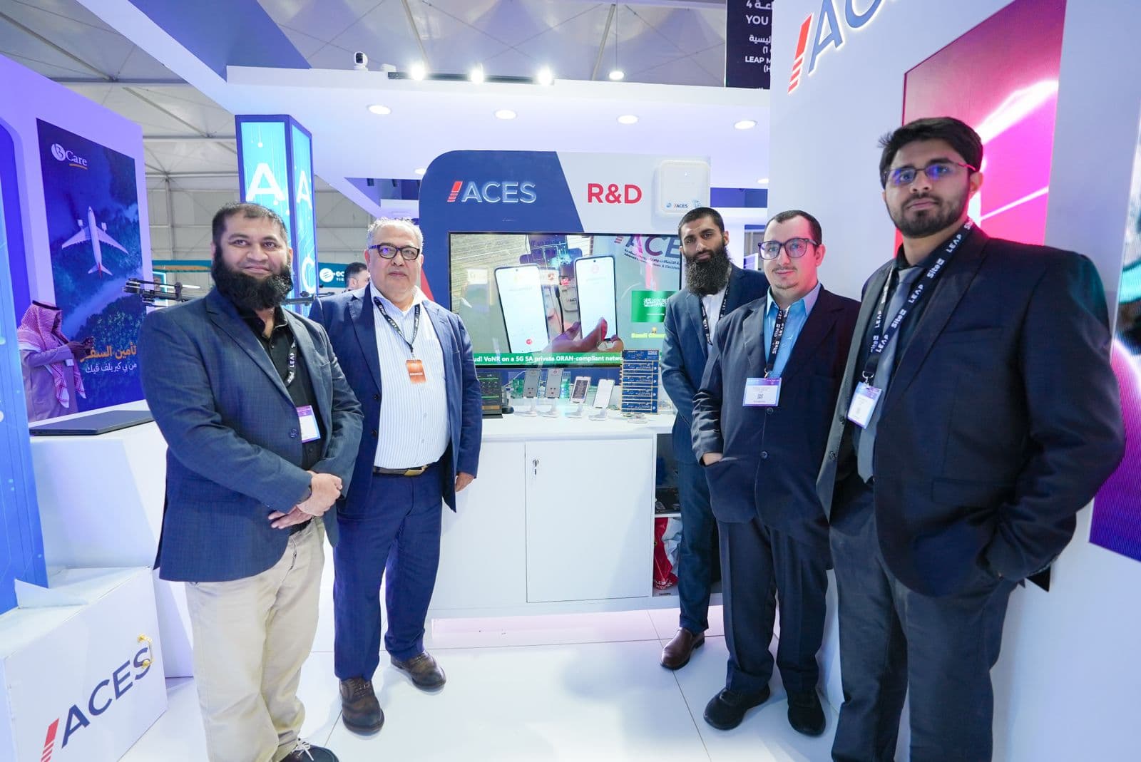 ACES enabled 1st Saudi VONR feature in Open RAN compliant 5G Standalone Private network in the LAB environment