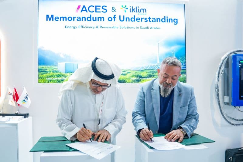 ACES and iklim Energy Sign Historic MoU