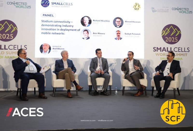 Mr. Atef Aburas Leads Strategic Discussion on the Future of Stadium Connectivity