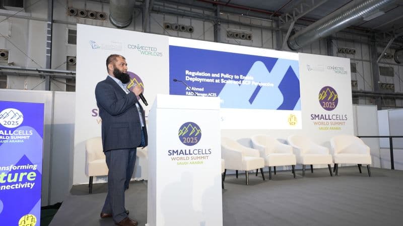 Ali Ahmed, Regional Chair of the RPG at SCF and R&D Manager at ACES, delivered a strong perspective on “Regulation…