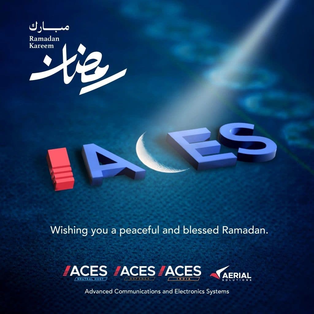 يسرّ شركة ACES أن تتقدّم بأصدق التهاني والتبريكات لكافة شركائها بمناسبة حلول شهر رمضان المبارك، سائلين الله أن يعيده…