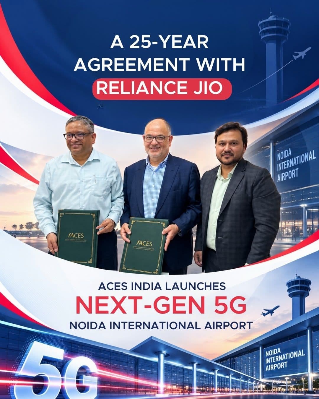 تفخر ACES بالإعلان عن توقيع ACES India اتفاقية تمتد لمدة 25 عاماً مع Reliance Jio لتمكين خدمات الاتصال المتقدمة…