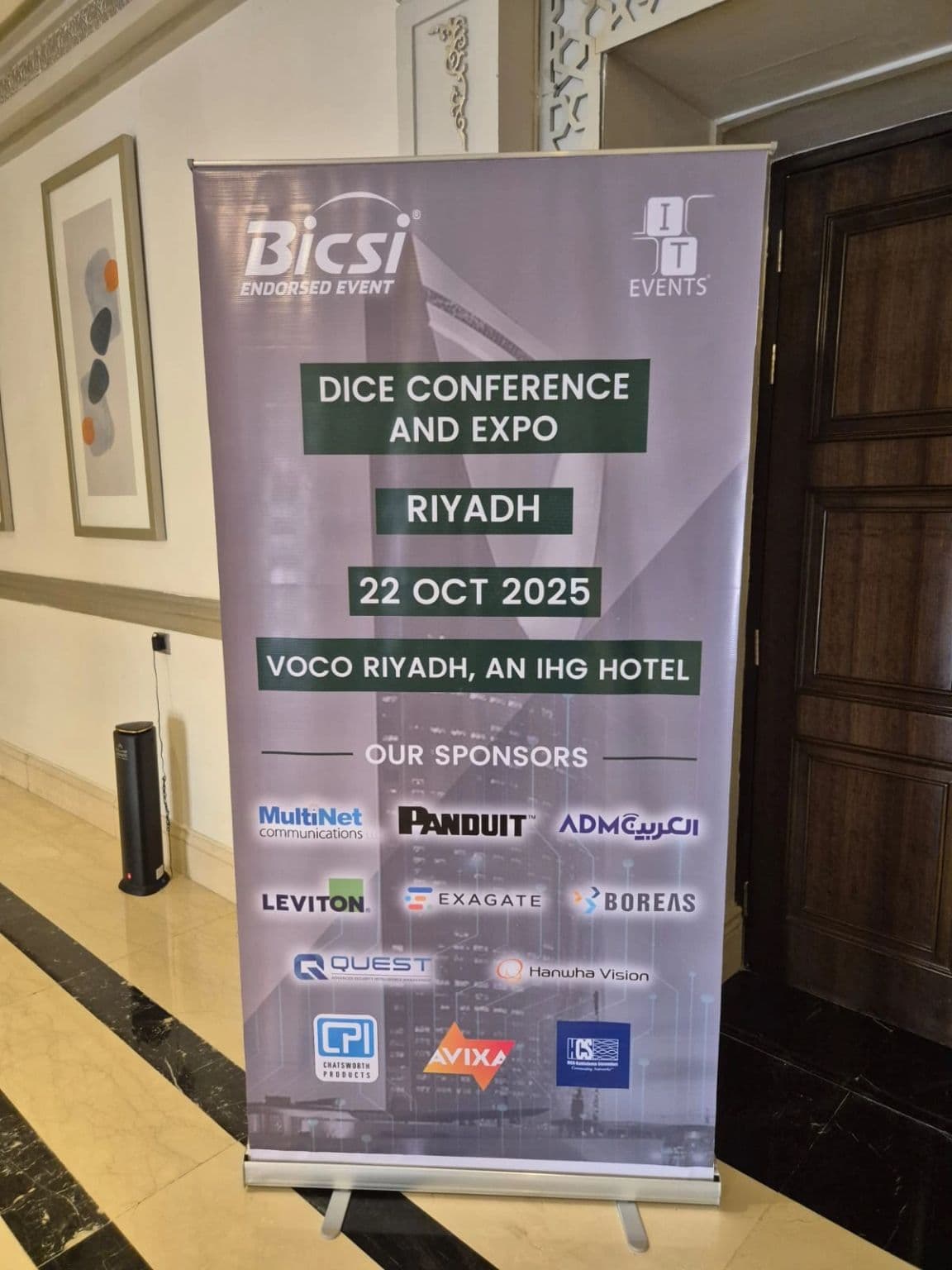 Happening Today at BICSI DICE Conference & Expo 2025 – Riyadh!