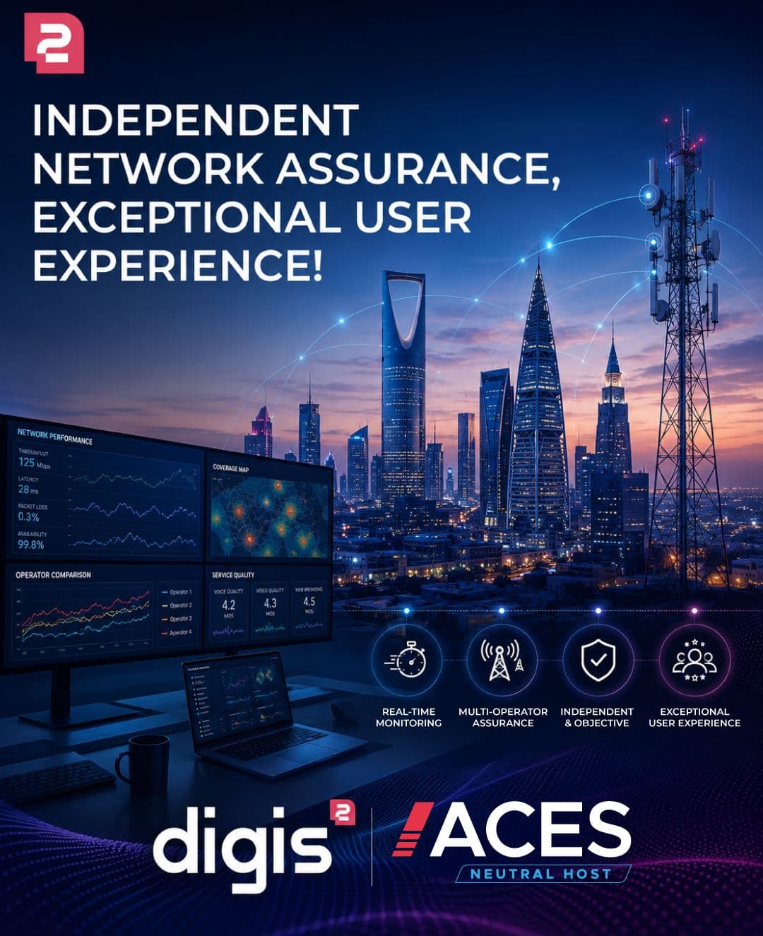 Multi-operator Network Assurance in One of the World’s Most Demanding Mobile Env