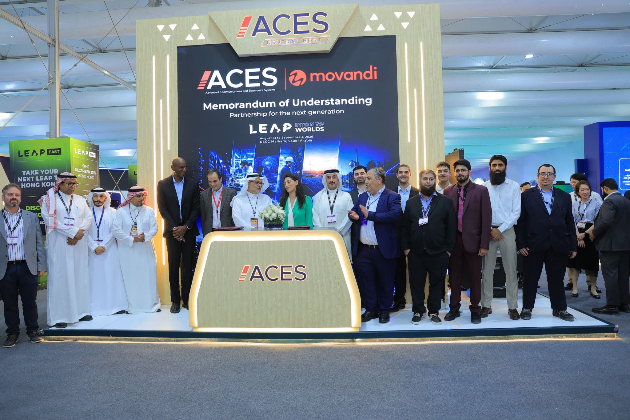 ACES and Movandi have signed a strategic MoU during LEAP 2026 to advance the development, validation, and…