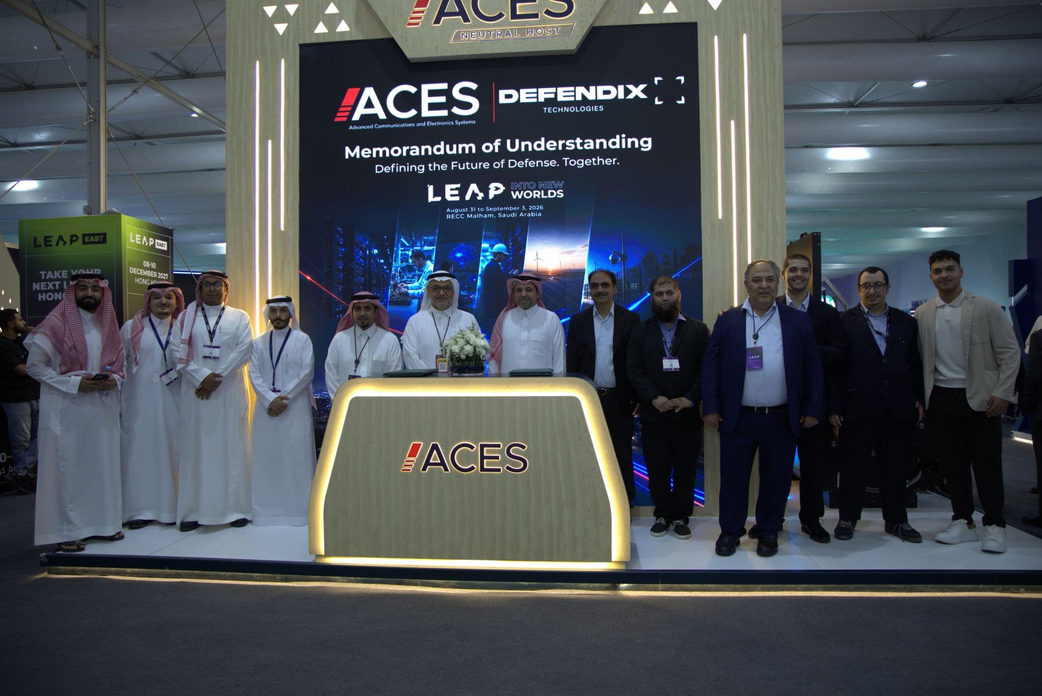 ACES and DefendiX Technologies have signed a strategic MoU during LEAP 2026 to collaborate on advanced wireless…