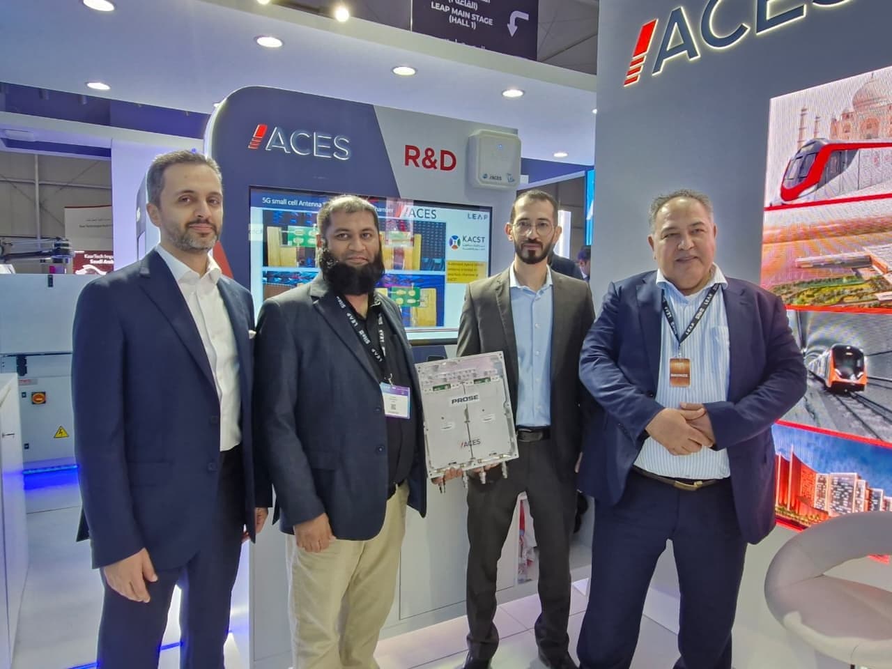Shareable 5G small cell showcased at LEAP 2025