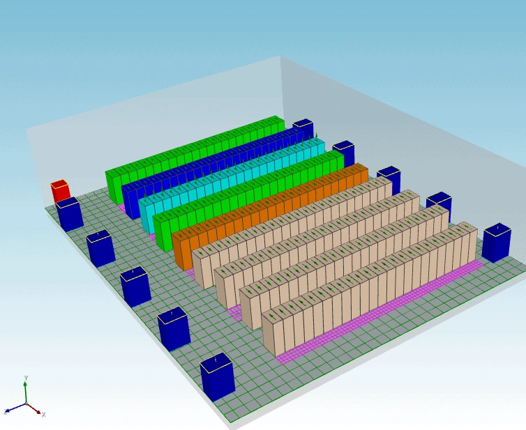 Software For Airflow Thermal Management Coolsim - data center cdf modeling